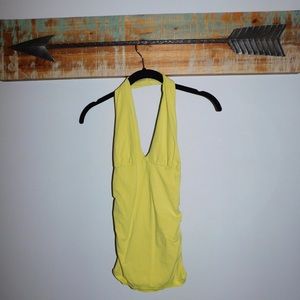 Victoria’s Secret lime green halter top